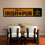 Wandtattoos: Irish Pub Good Luck and Good Times 3