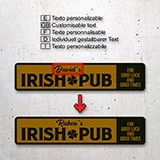 Wandtattoos: Irish Pub Good Luck and Good Times 4