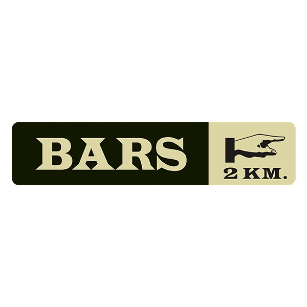 Wandtattoos: Bars 2 km
