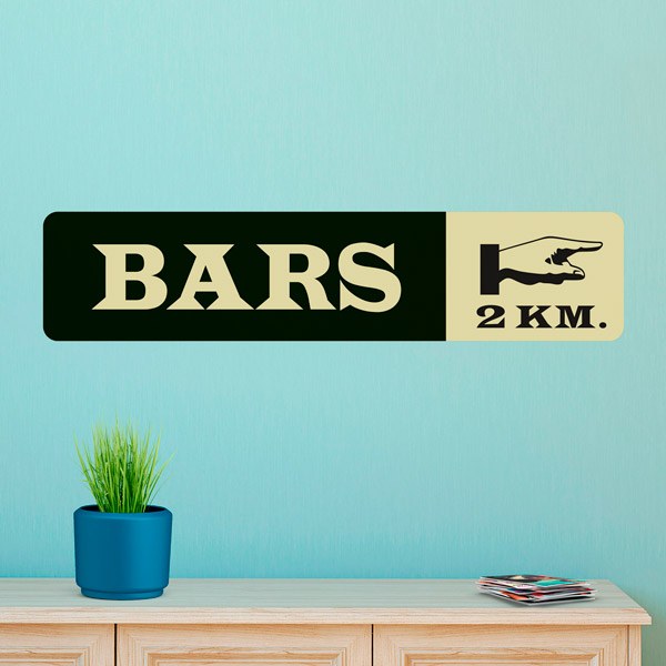 Wandtattoos: Bars 2 km