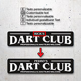 Wandtattoos: Dart Club 4