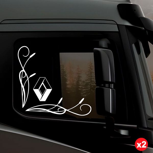Aufkleber: Renault-Schild für Lkw
