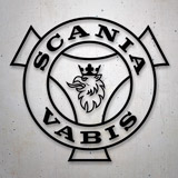 Aufkleber: Scania Vabis Logo 2