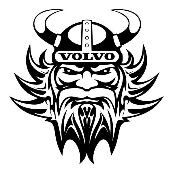 Aufkleber wikinger Volvo