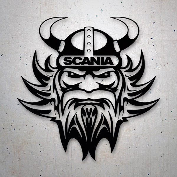 Aufkleber: Wikinger Scania