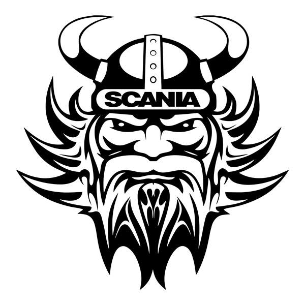 Aufkleber: Wikinger Scania