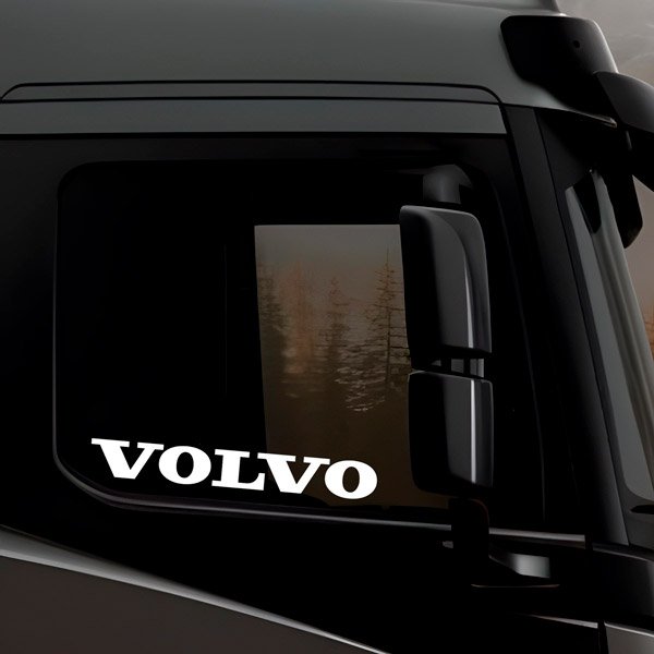 Old volvo's never die-Auto-Aufkleber / Aufkleber / Außenaufkleber /  Autofenster / Autoaufkleber - .de