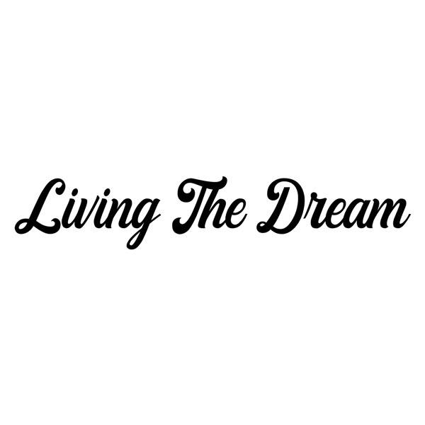 Aufkleber: Living the Dream