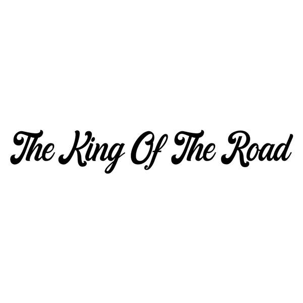 Aufkleber: The King Of The Road