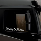 Aufkleber: The King Of The Road 2
