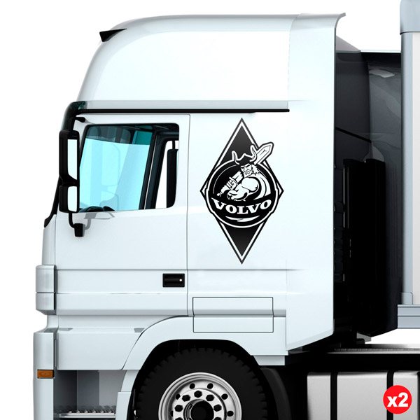 Aufkleber: Volvo Viking für Lkw