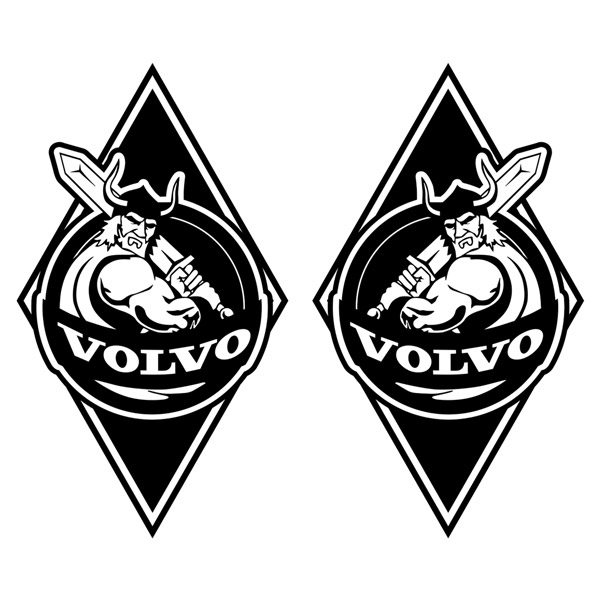 Aufkleber: Volvo Viking für Lkw