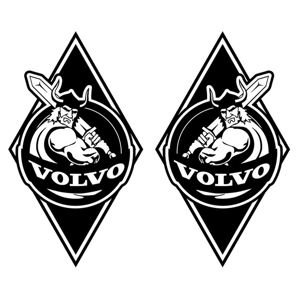 Aufkleber: Volvo Viking für Lkw