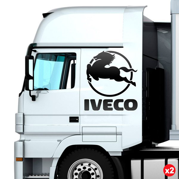 Aufkleber: Iveco-Logo für Lkw