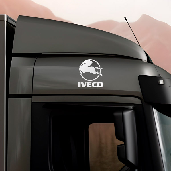 Aufkleber: Iveco-Logo für Lkw