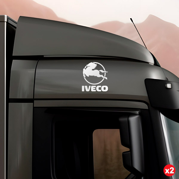 Aufkleber: Iveco-Logo für Lkw