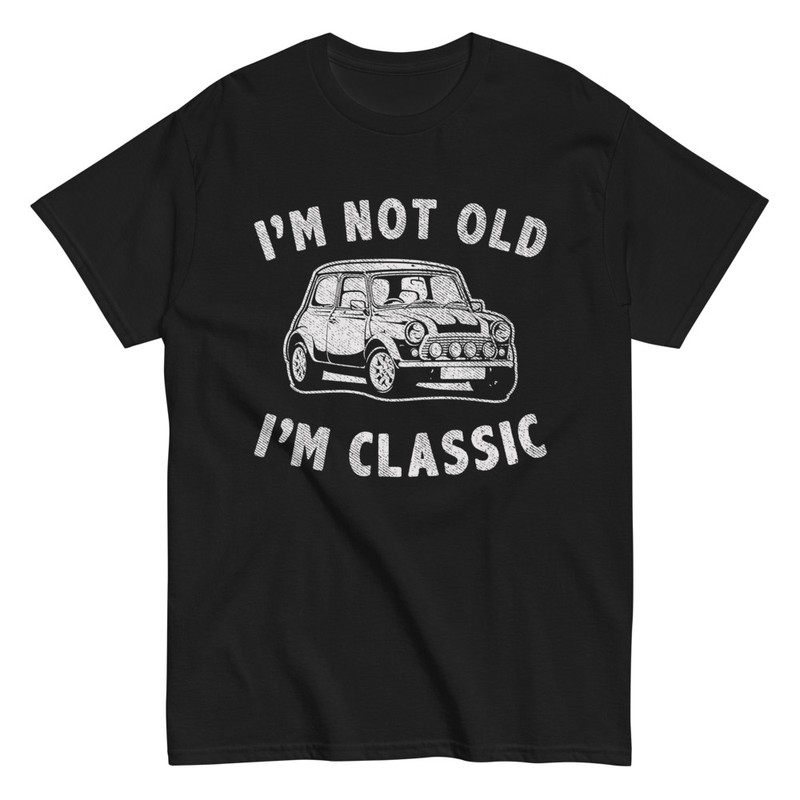 T-shirts: Im not old, Im classic mit retro Auto