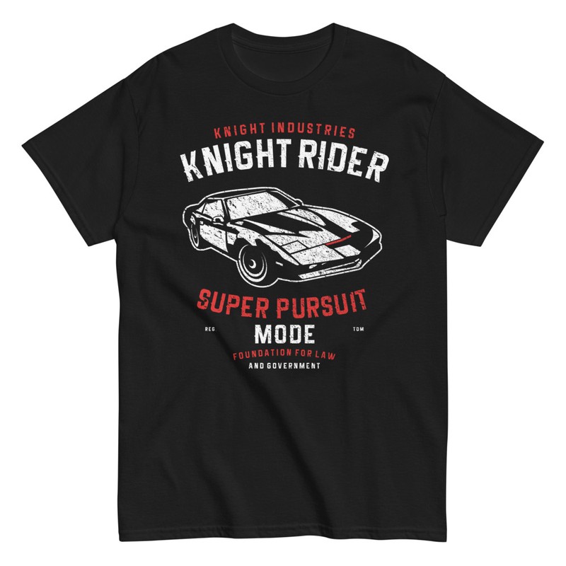 T-shirts: Knight Rider T-Shirt Super Pursuit Mode