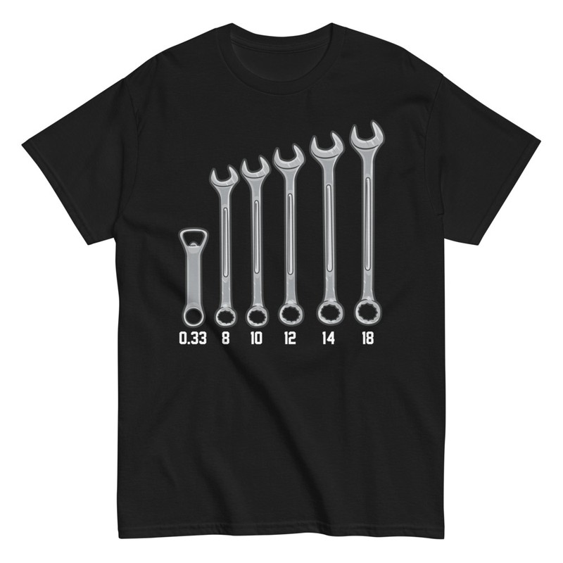 T-shirts: Mechaniker-Schlüssel und Bieröffner T-Shirt