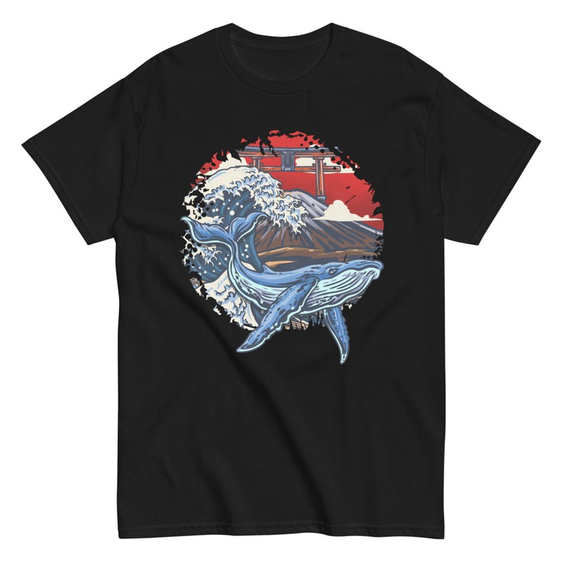 T-shirts: Wal in Kanagawa Welle