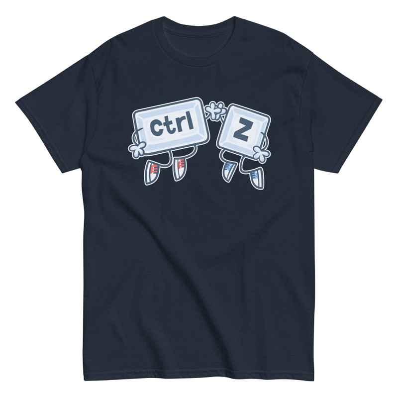 T-shirts: T-Shirt Ctrl + Z Rückgängig