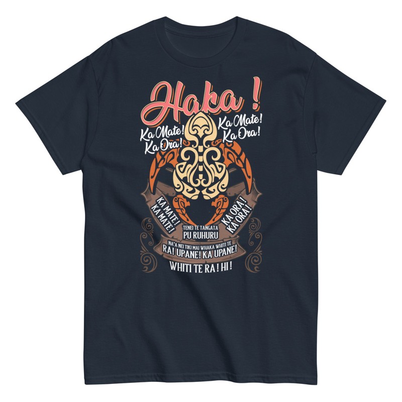 T-shirts: T-Shirt Haka Maorí