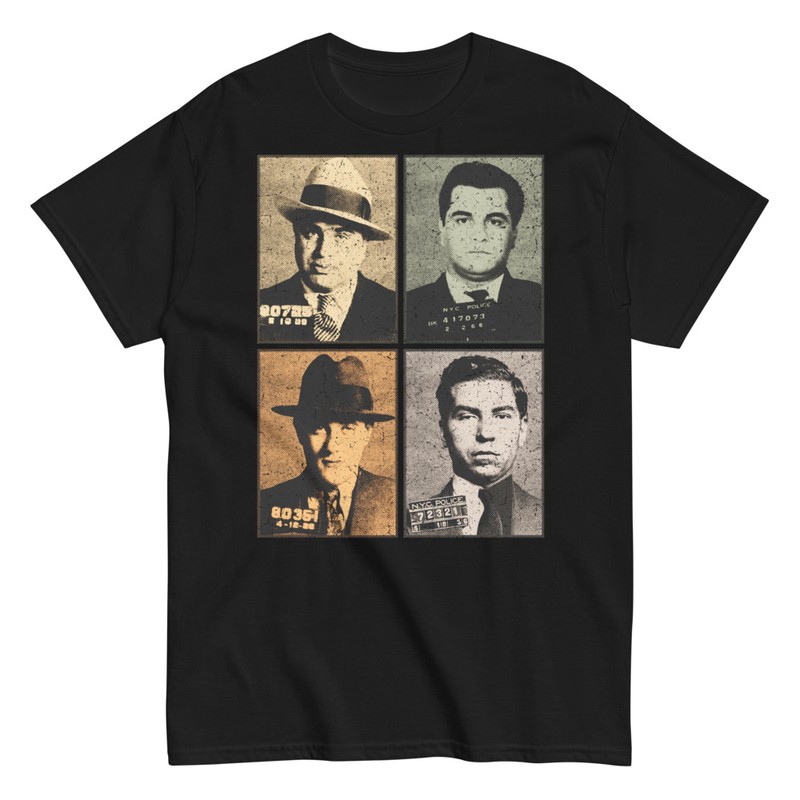 T-shirts: Vintage Gangster Mafia Al Capone