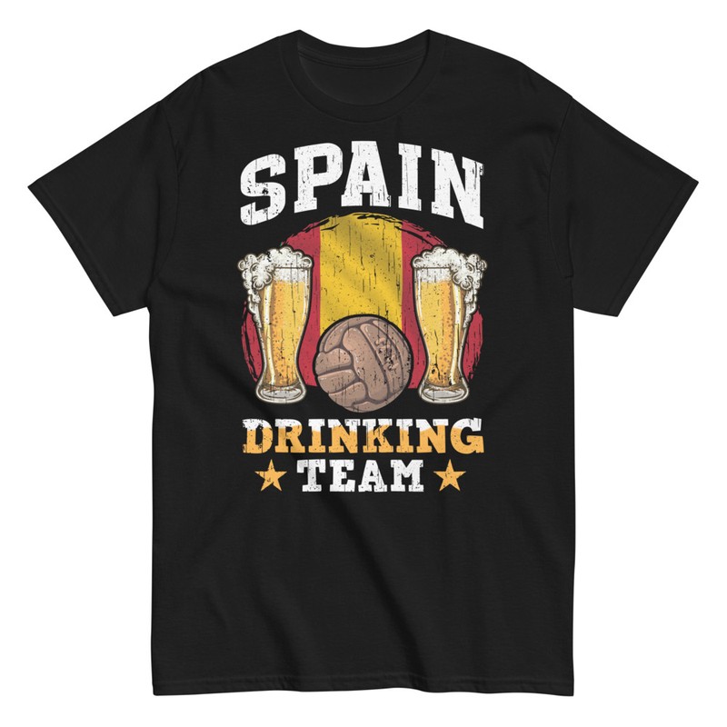 T-shirts: Bier Team Spanien Fußball