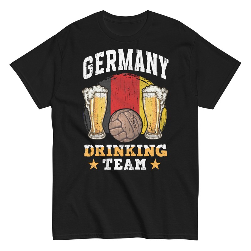 T-shirts: Deutsches Bier- und Fußballteam