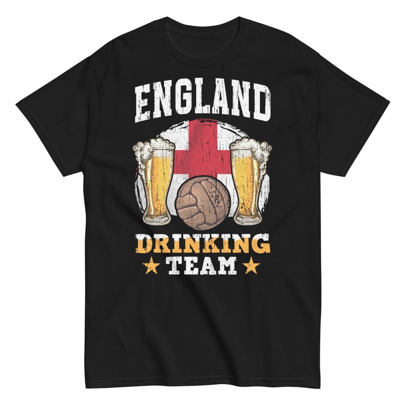 T-shirts: England Bier Trinkteam Fußball