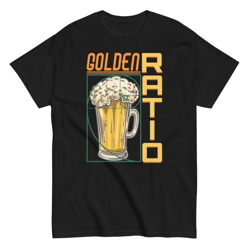 T-shirts: Bier Goldener Schnitt