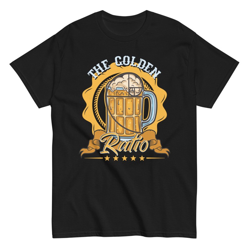 T-shirts: Bier Goldener Schnitt