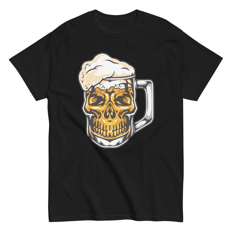 T-shirts: Schaumiger Schädel Bier
