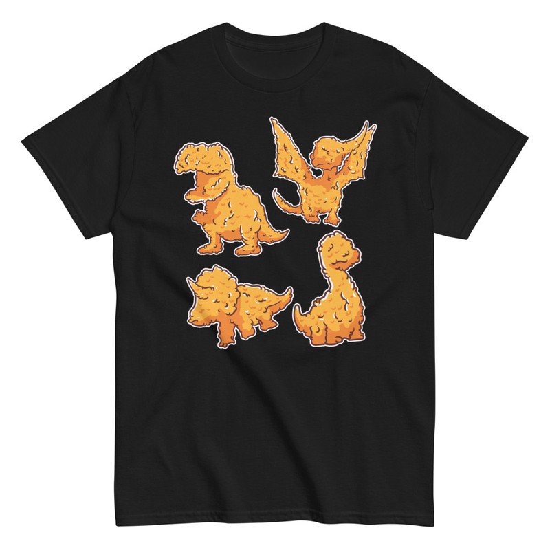 T-shirts: Lustige Dinosaurier Nuggets