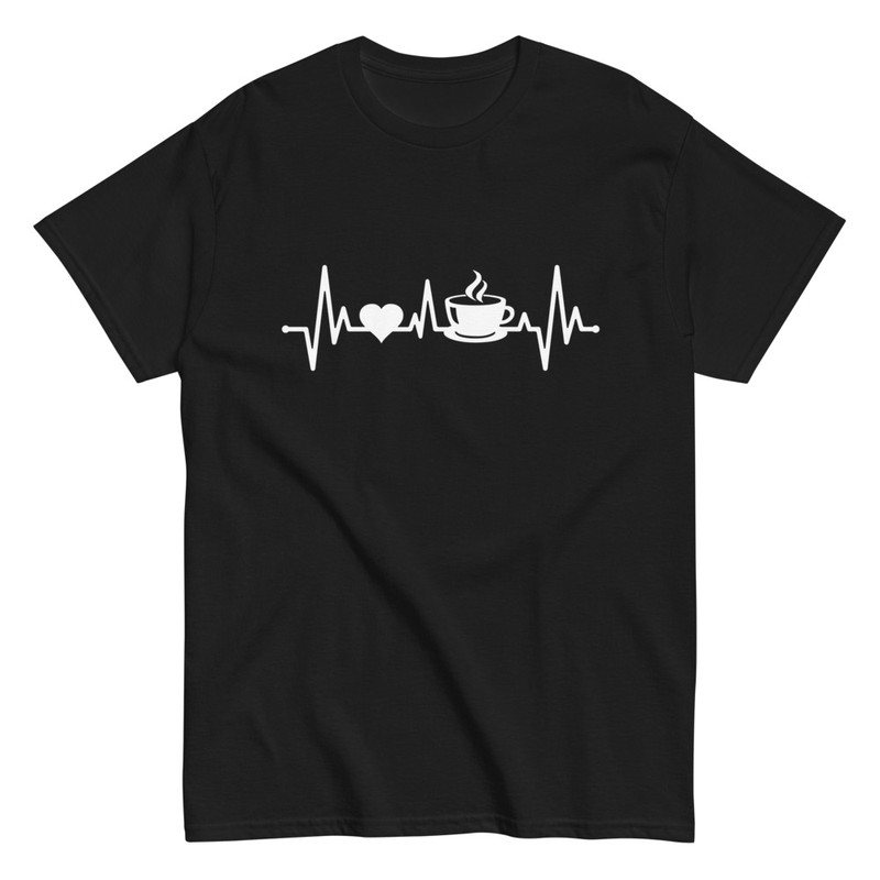 T-shirts: Herzschläge und Kaffee