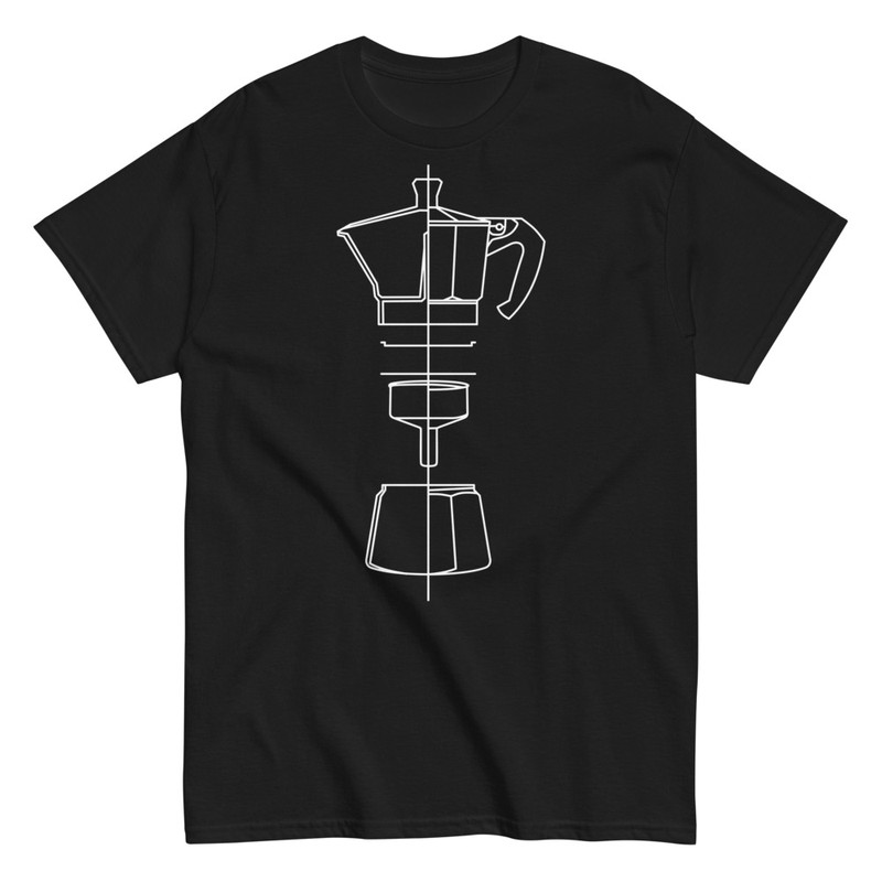 T-shirts: Vintage Italienische Kaffeemaschine