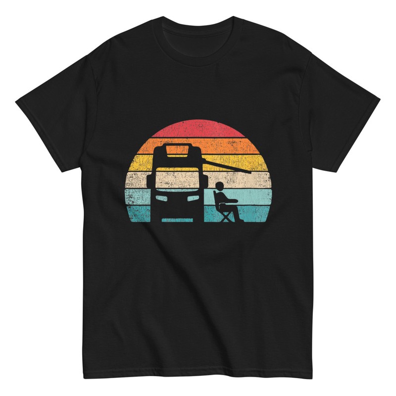 T-shirts: Entspannen im Caravan Camping