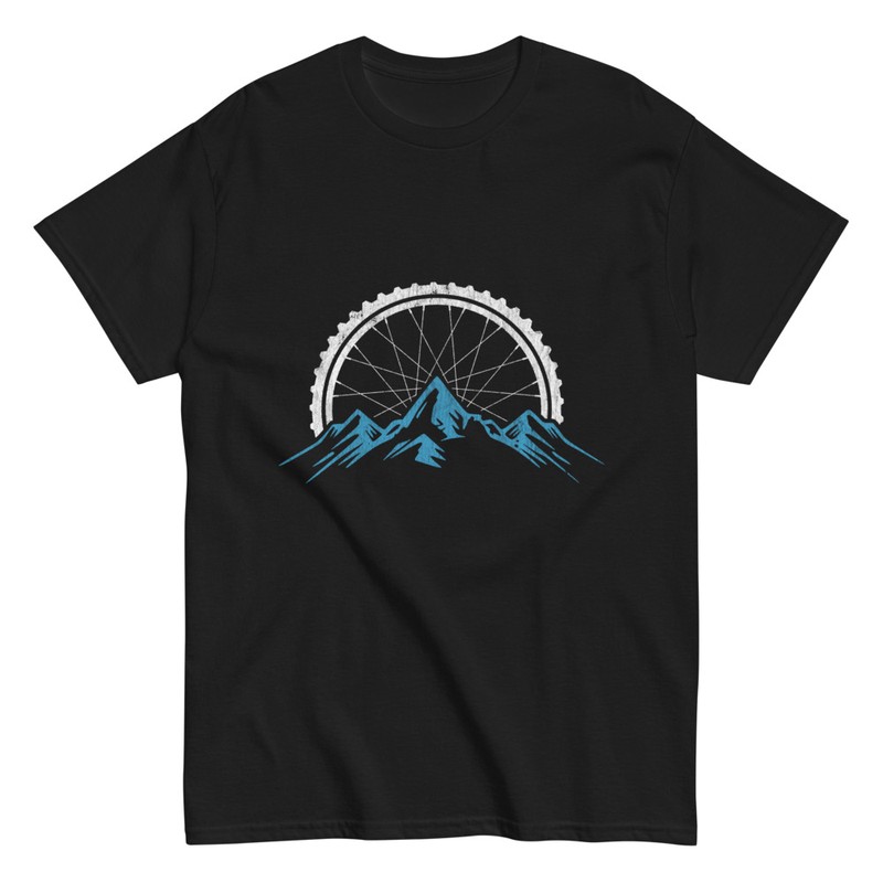 T-shirts: Fahrrad Rad und Berge