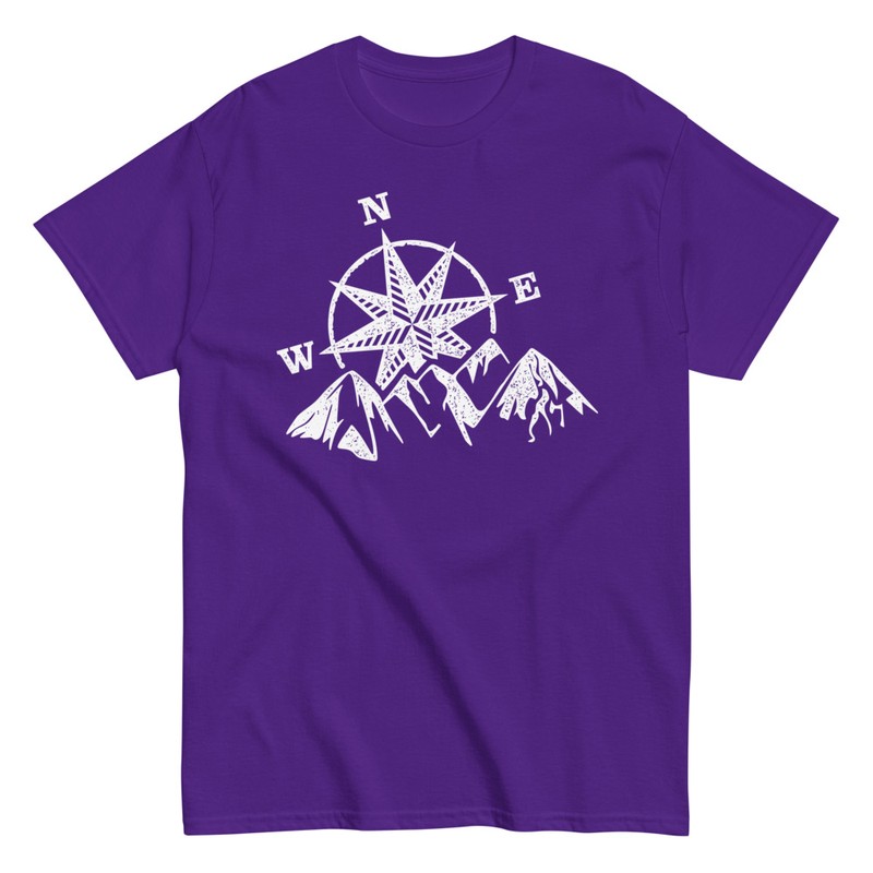 T-shirts: Berg-Kompass Abenteuer