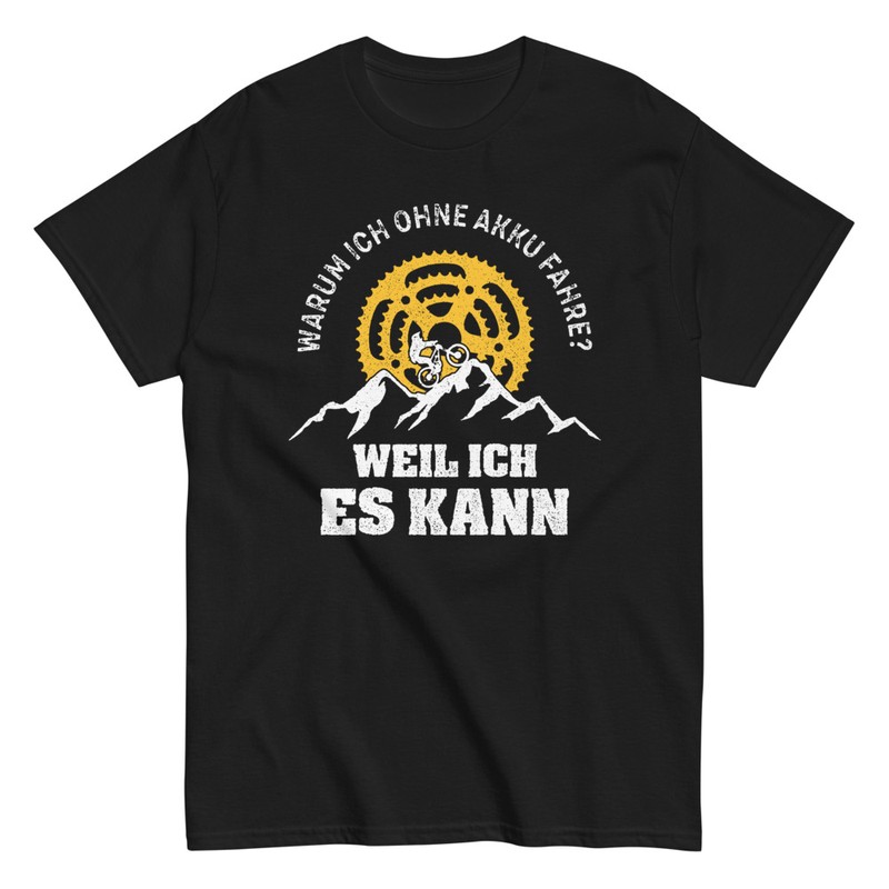T-shirts: Bergsteiger ohne Akku