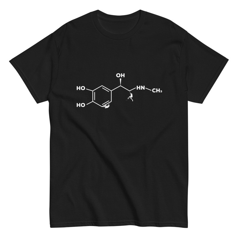T-shirts: Molekulare Struktur des Kletterns