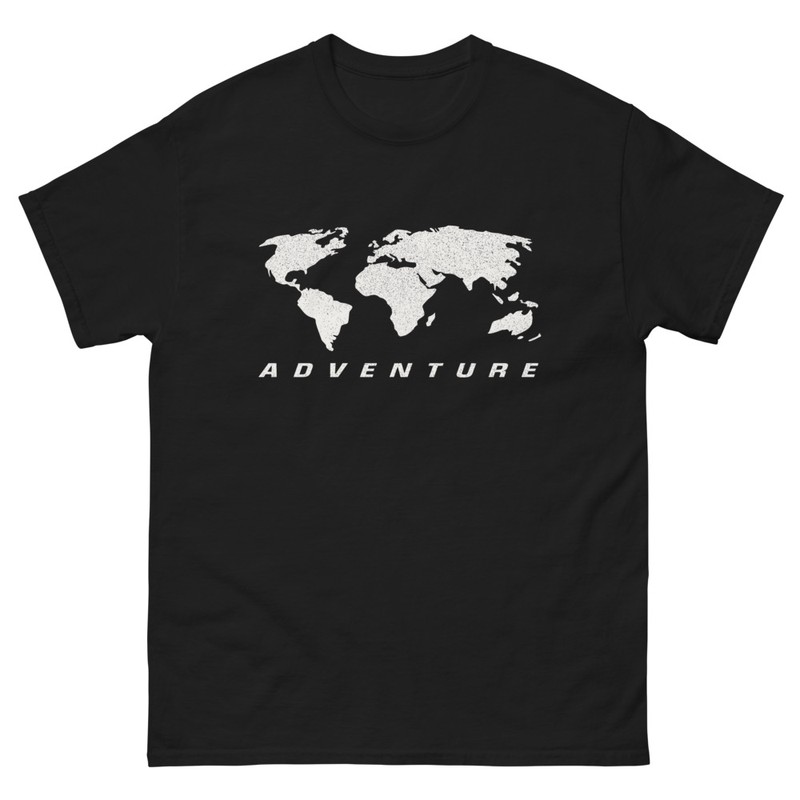T-shirts: Weltkarte Abenteuer