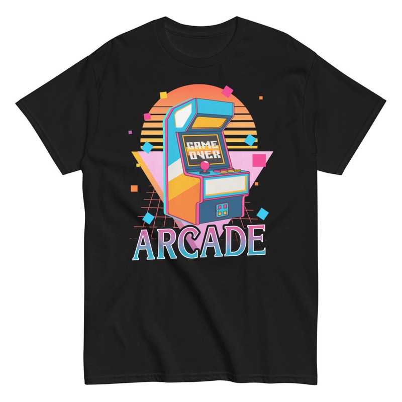 T-shirts: Retro Arcade Game Over T-Shirt