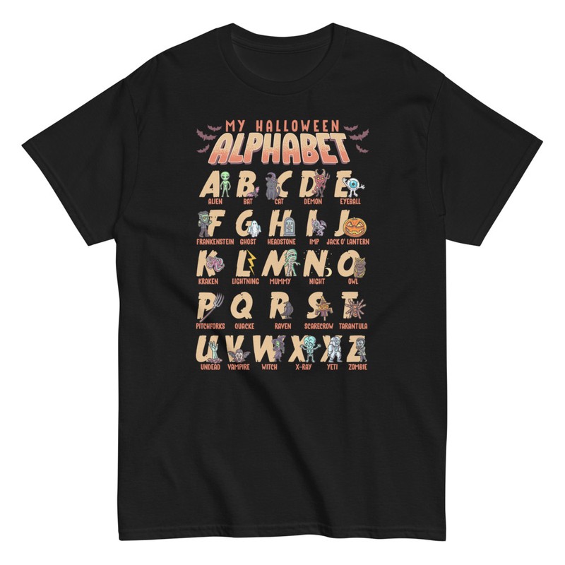 T-shirts: Mein Lustiges Halloween-Alphabet