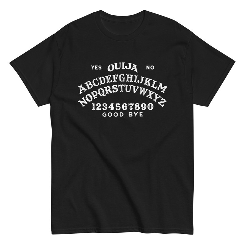 T-shirts: T-Shirt Ouija Alphabet Halloween