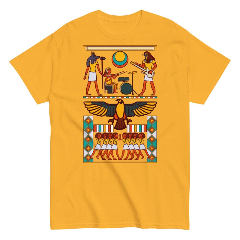 T-shirts: Rockband Ägypten Parodie T-Shirt