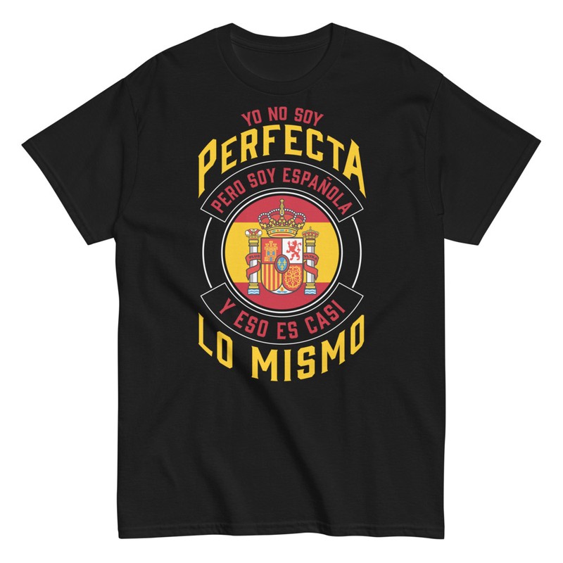 T-shirts: Ich Bin Nicht Perfekt Aber Ich Bin Spanierin Fast 