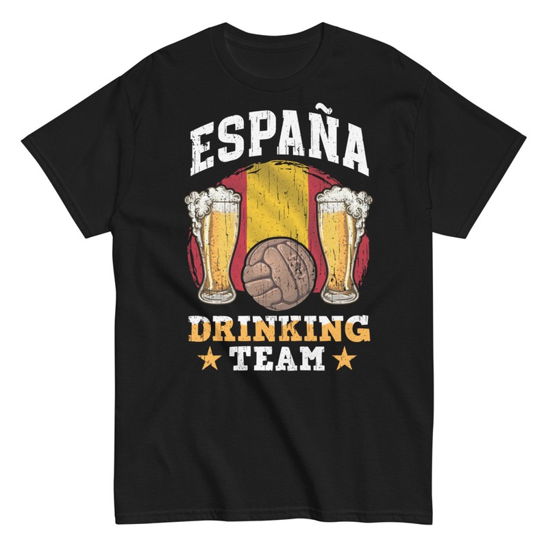 T-shirts: Spanien Trink Team Bier Unterst&uuml;tzung Auswahl