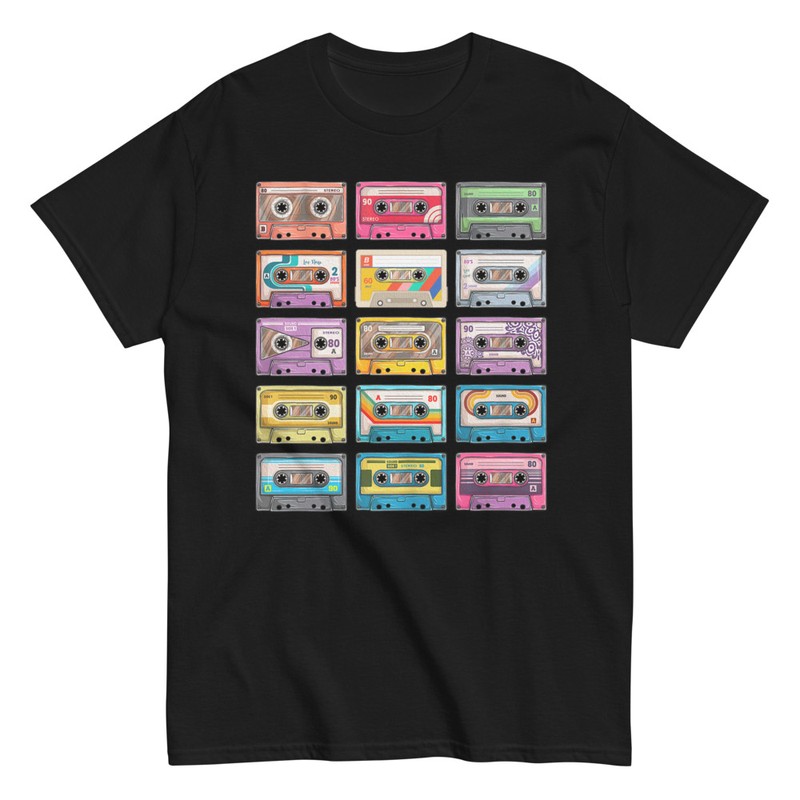 T-shirts: Retro-Kassetten