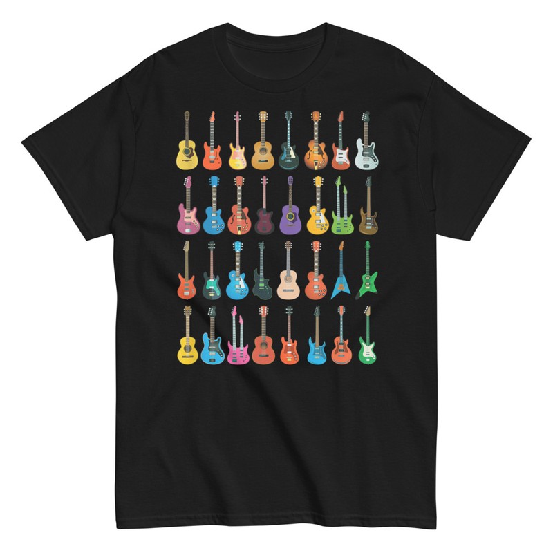 T-shirts: Rock Gitarrensammlung